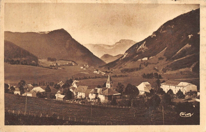 Carte postale ancienne Le Sappey Vue Generale Saint-Eynard