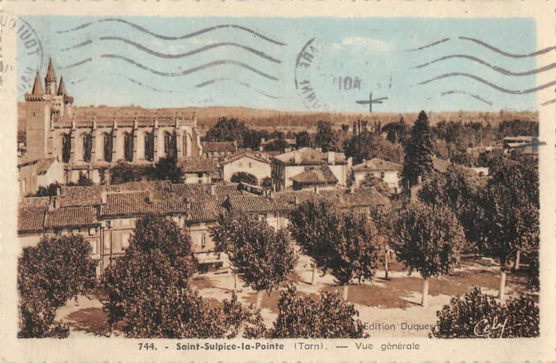 Carte postale ancienne Saint Sulpice La Pointe Vue Generale à Saint-Sulpice-la-Pointe