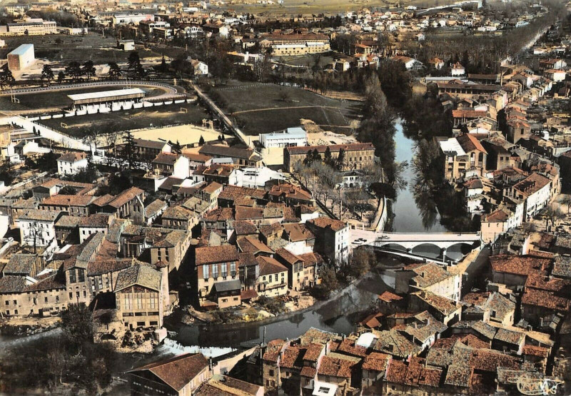 Carte postale ancienne Graulhet Le Dadou à Graulhet