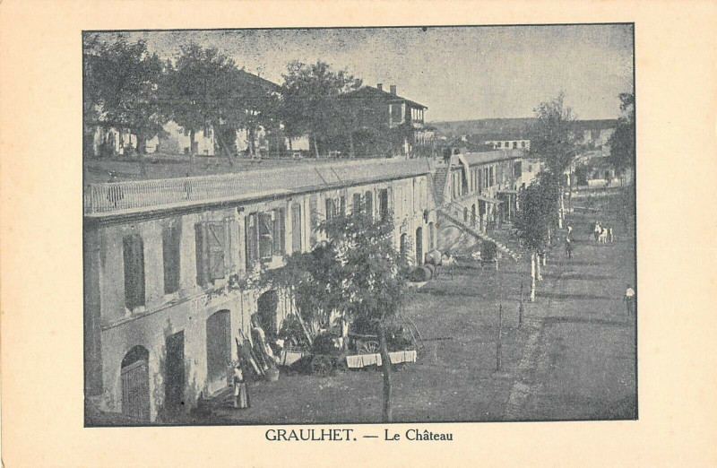 Carte postale ancienne Graulhet Le Chateau à Graulhet