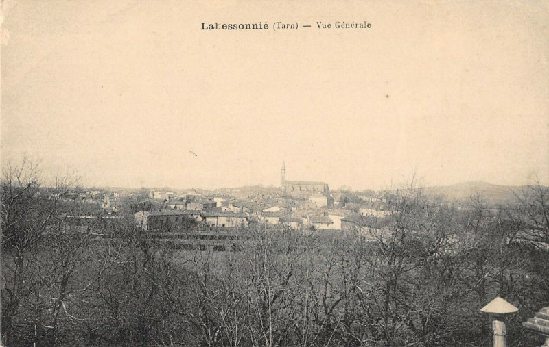 Carte postale ancienne Labessonnie Vue Generale