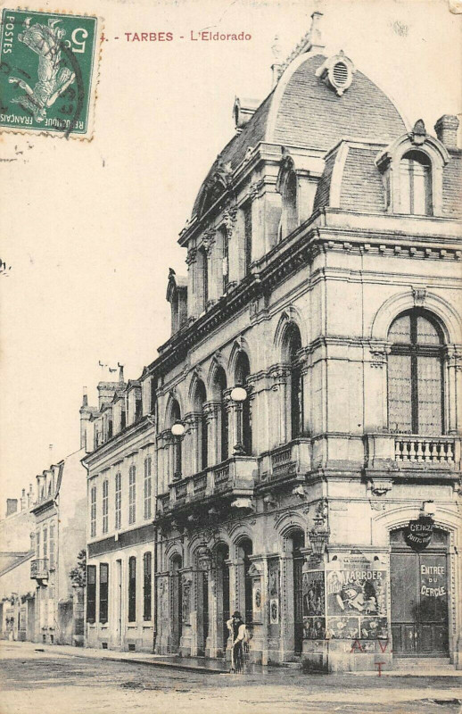 Carte postale ancienne Tarbes Eldorado à Tarbes