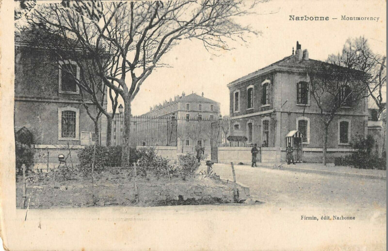 Carte postale ancienne Narbonne Montmorency à Narbonne