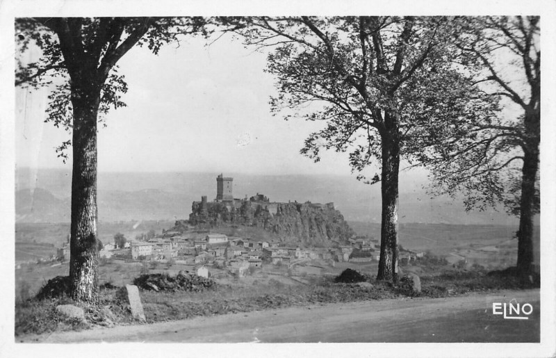 Carte postale ancienne Polignac Vue Generale Nourd Ouest à Polignac