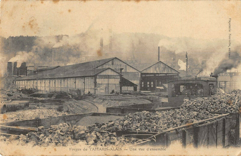 Carte postale ancienne Forges De Tamaris Une Vue D'Ensemble