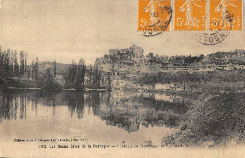 Carte postale ancienne Chateau De Beynac