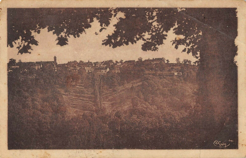 Carte postale ancienne Beynac Vue Generale