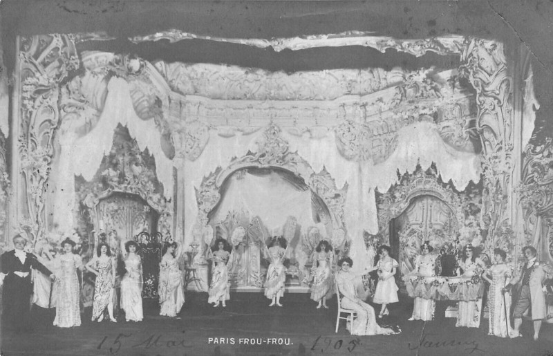 Carte postale ancienne Paris Frou-Frou à Paris 18e