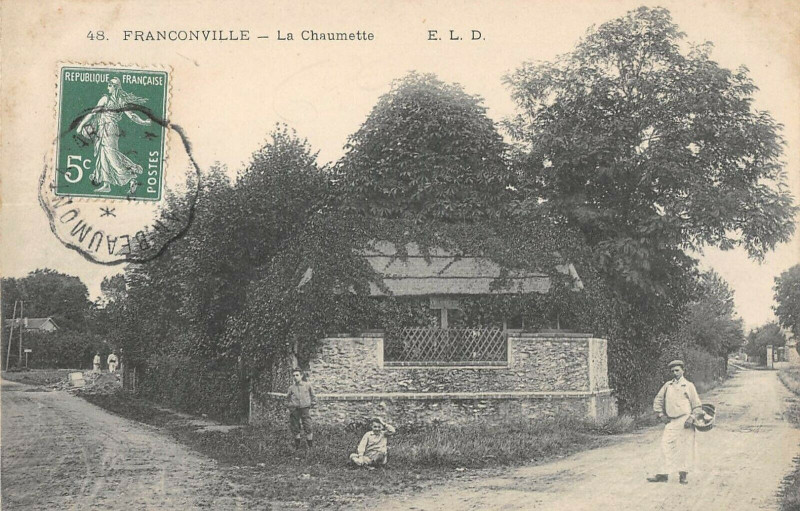Carte postale ancienne Franconville La Chaumette à Franconville