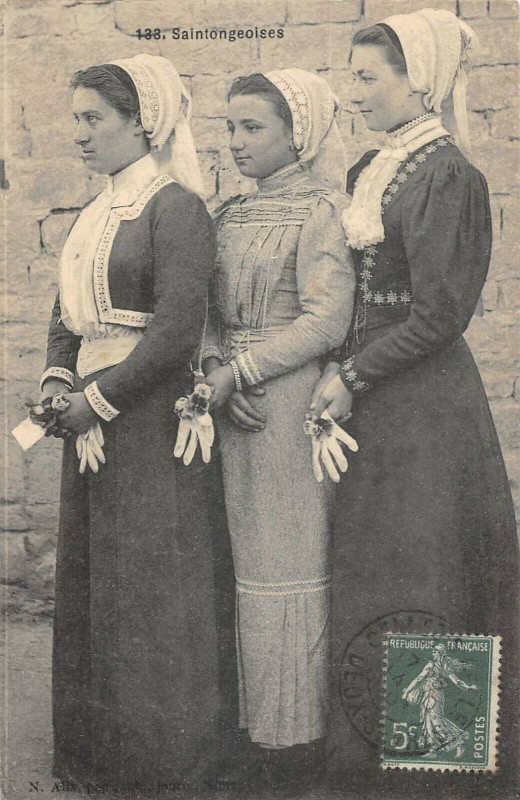 Carte postale ancienne Saintongeoises