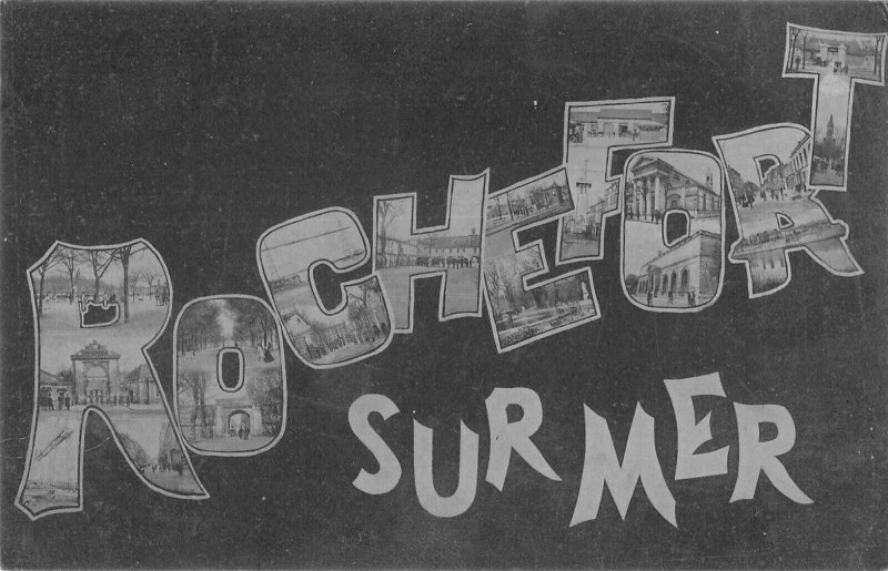 Carte postale ancienne Rochefort Sur Mer à Rochefort