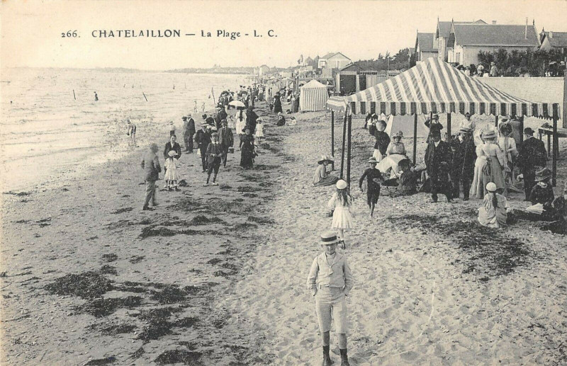Carte postale ancienne Chatelaillon La Plage