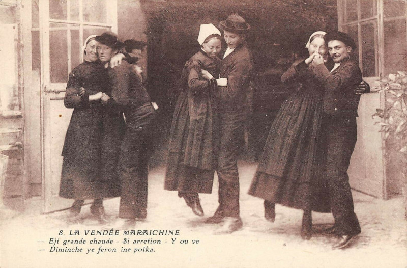 Carte postale ancienne La Vendee Maraichine