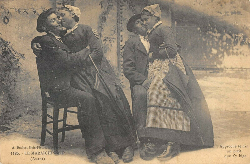 Carte postale ancienne Le Maraichinage