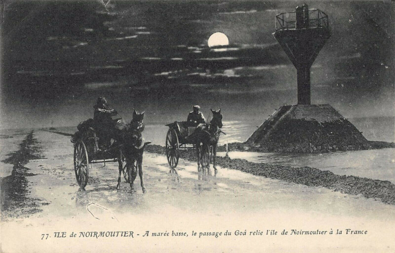 Carte postale ancienne Ile De Noirmoutier Le Goa