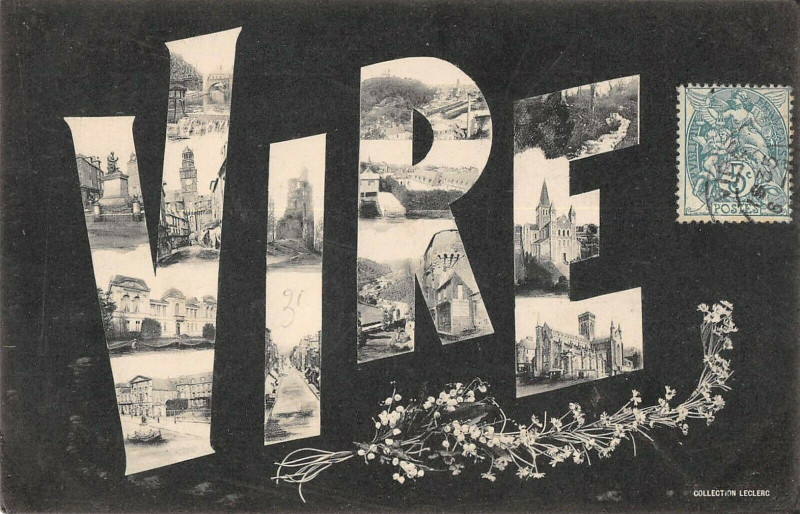 Carte postale ancienne Vire