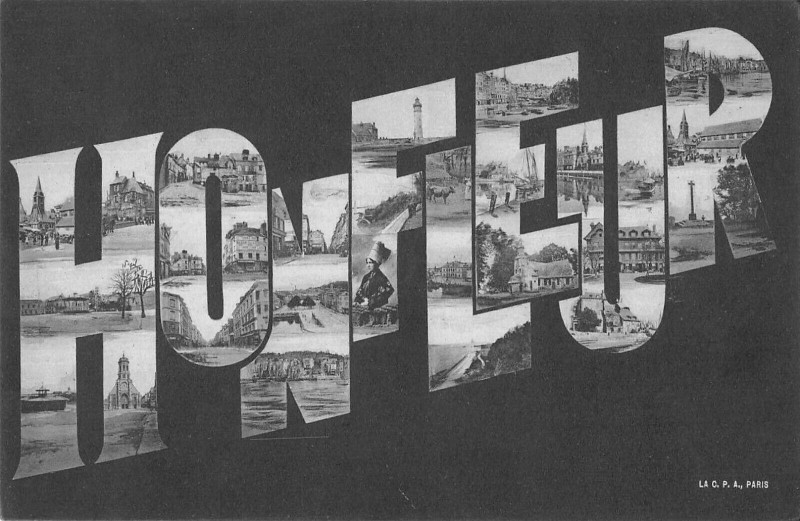 Carte postale ancienne Honfleur à Honfleur