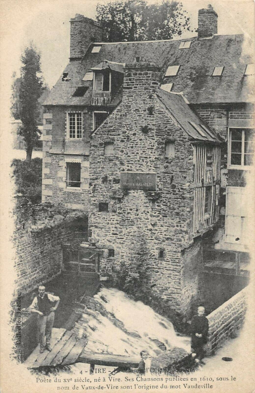 Carte postale ancienne Vire