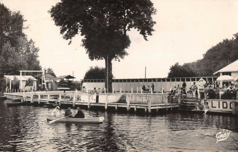 Carte postale ancienne Caen Les Rives De L'Orne à Caen