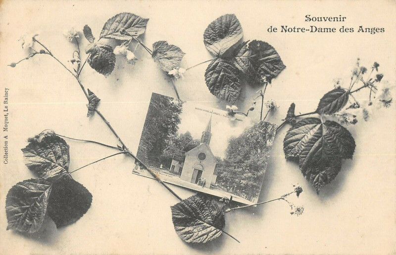 Carte postale ancienne Souvenir De Notre Dame Des Anges
