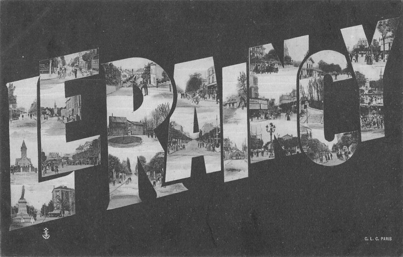 Carte postale ancienne Ville Du Raincy