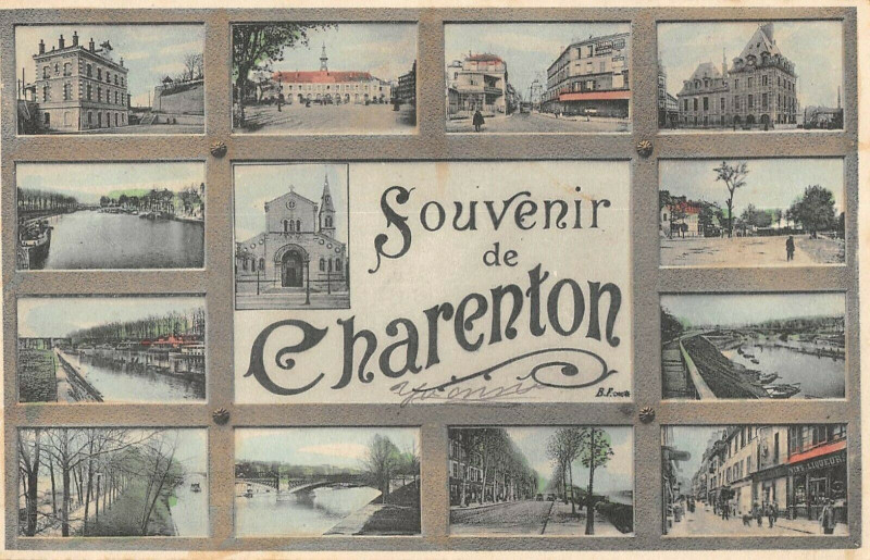 Carte postale ancienne Souvenir De Charenton