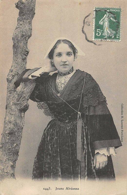 Carte postale ancienne Jeune Alreenne