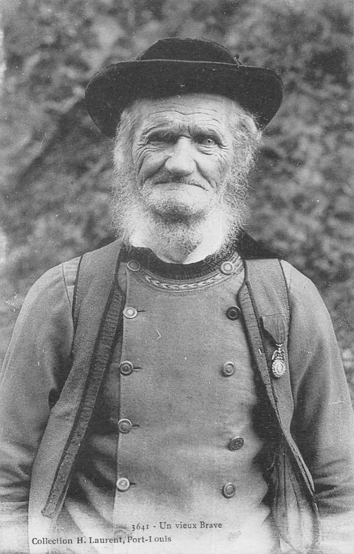 Carte postale ancienne Un Vieux Brave