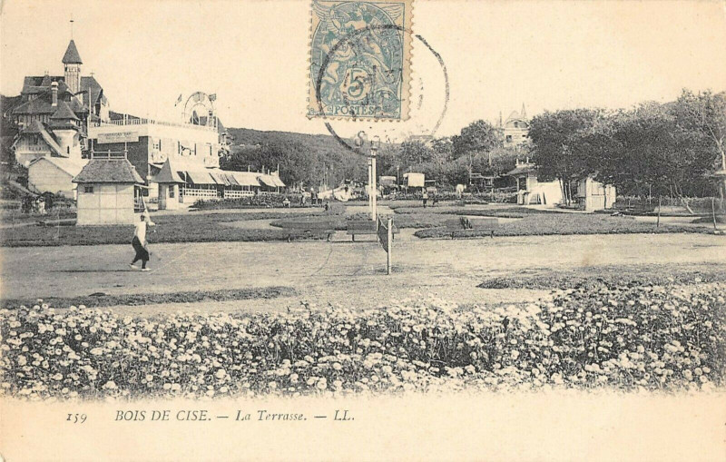 Carte postale ancienne Bois De Cise La Terrasse