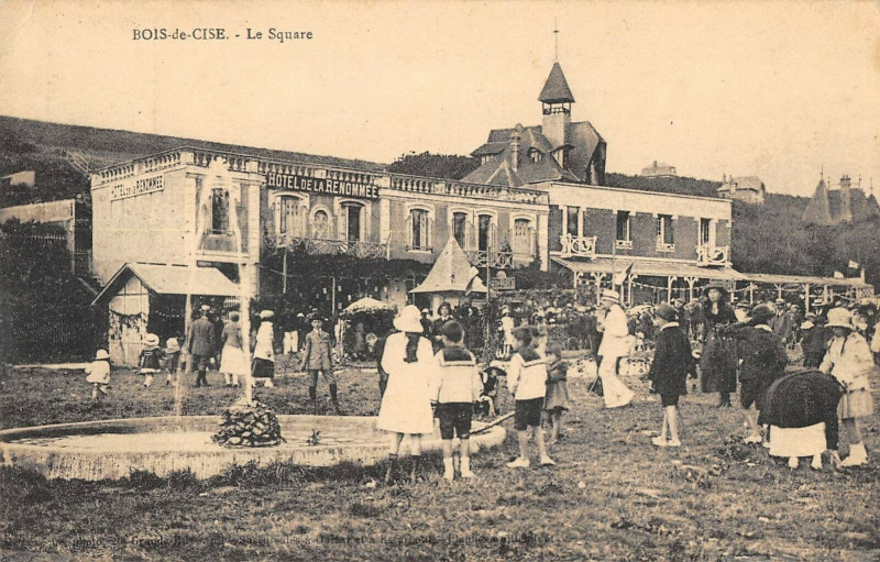 Carte postale ancienne Bois De Cise Le Square