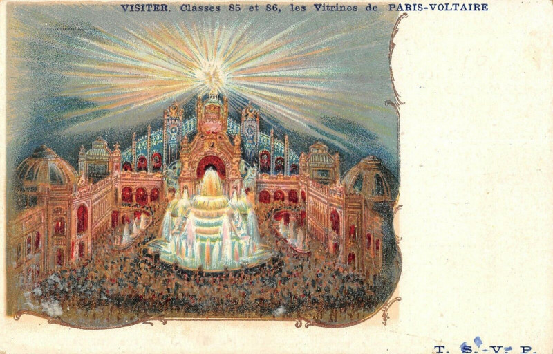 Carte postale ancienne Paris XIe Grands Magasins De Nouveautes Paris Voltaire à Paris 11e