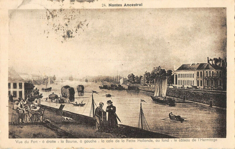 Carte postale ancienne Nantes Ancestral à Nantes