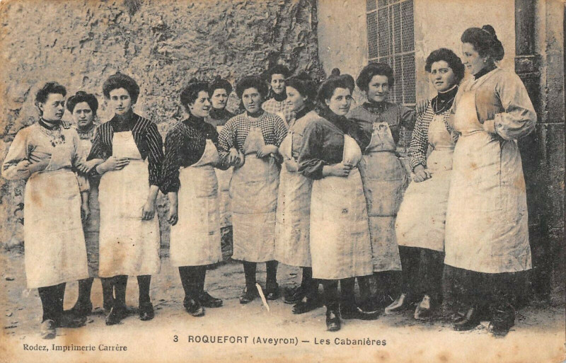 Carte postale ancienne Roquefort Les Cabanieres
