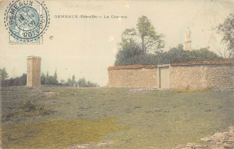 Carte postale ancienne Gemeaux La Charme à Gemeaux