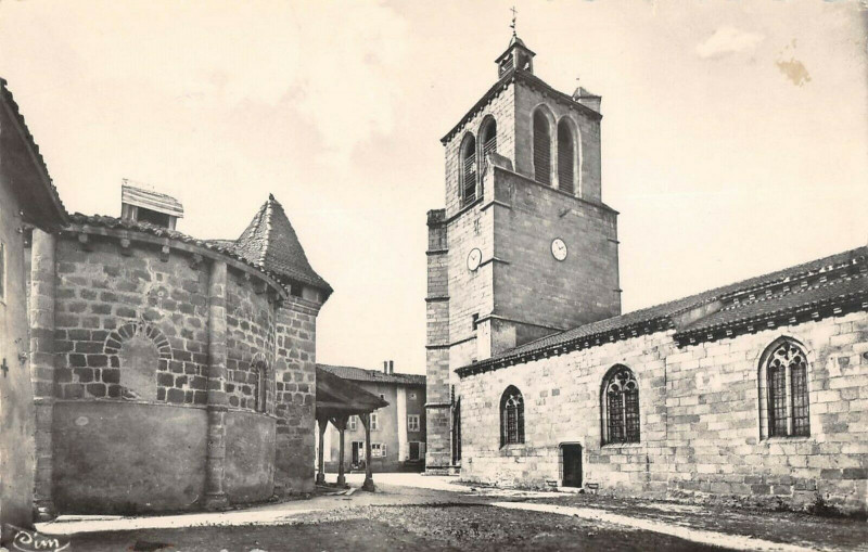 Carte postale ancienne Marsac En Livradois Eglise Des Penitents à Marsac-en-Livradois