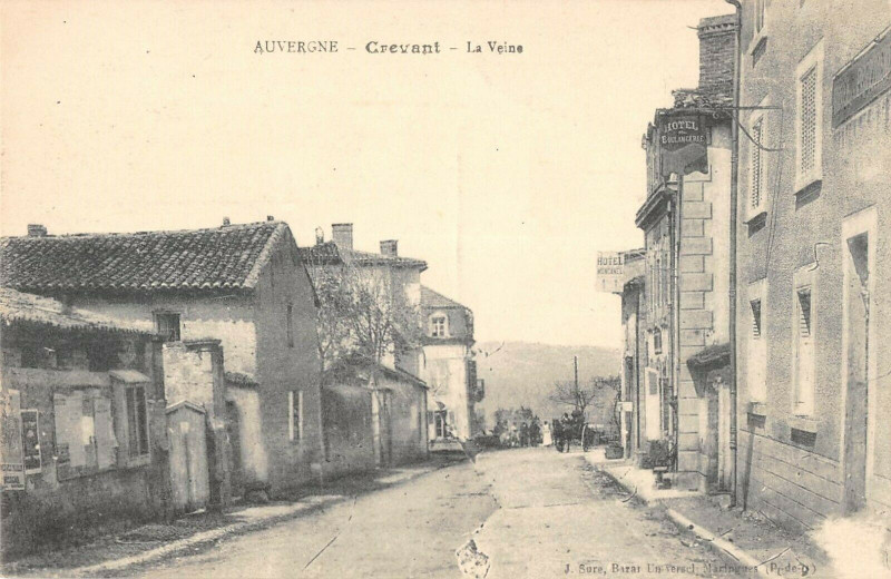 Carte postale ancienne Crevant La Veine