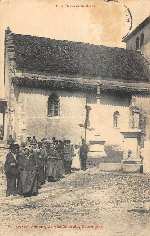 Carte postale ancienne Noce Bressane Moderne