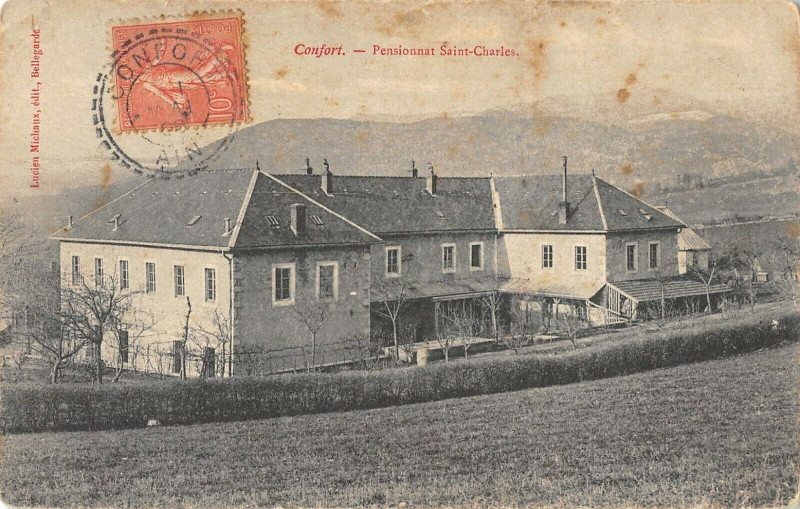 Carte postale ancienne Confort Pensionnat à Confort