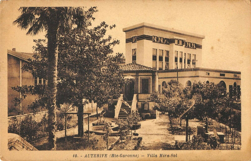 Carte postale ancienne Auterive Mira Sol à Auterive
