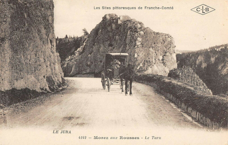 Carte postale ancienne Morez Aux Rousses Le Turu