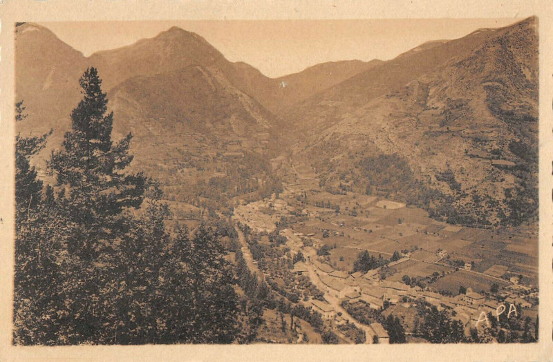 Carte postale ancienne Vicdessos Vue Panoramique