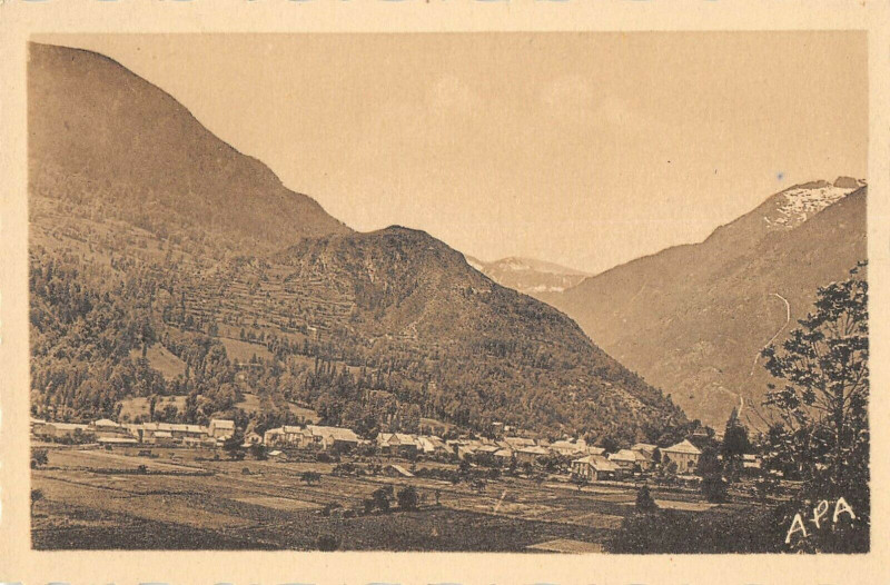 Carte postale ancienne Vicdessos Vue Generale