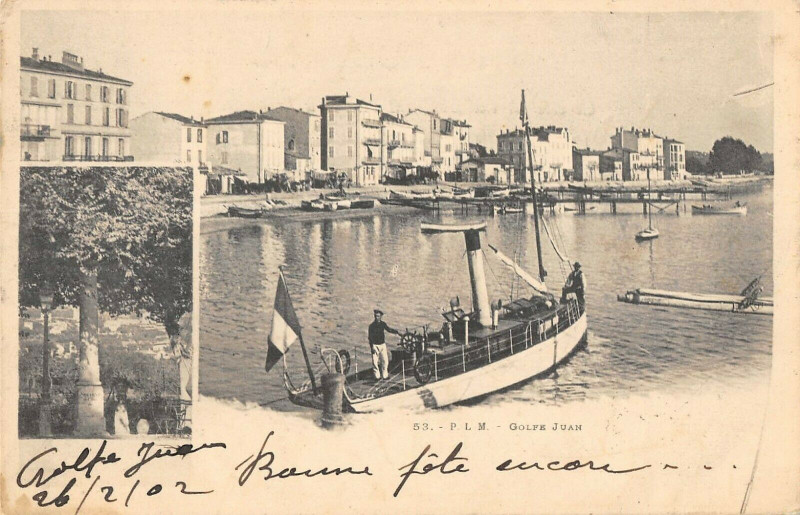 Carte postale ancienne Golfe Juan