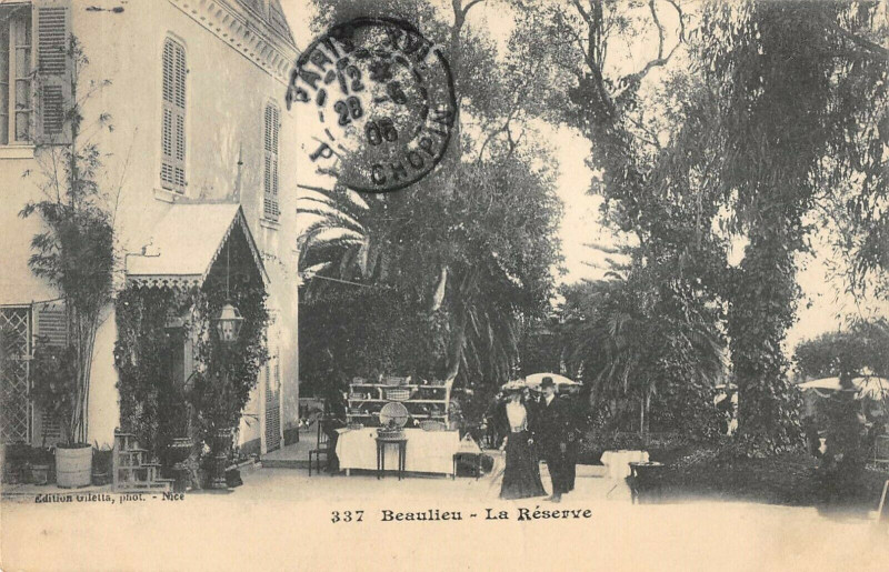 Carte postale ancienne Beaulieu La Reserve