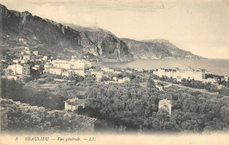 Carte postale ancienne Beaulieu Vue Generale