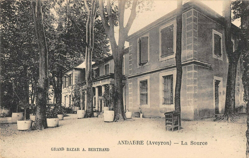 Carte postale ancienne Andabre La Source