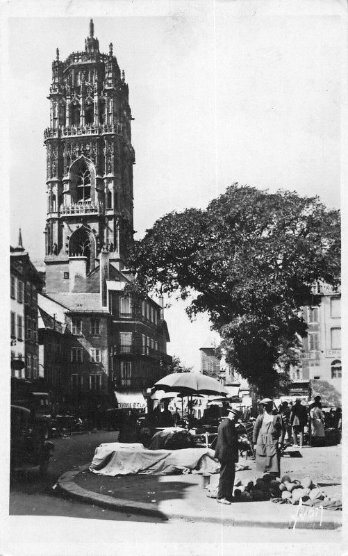 Carte postale ancienne Rodez Place De La Cite à Rodez