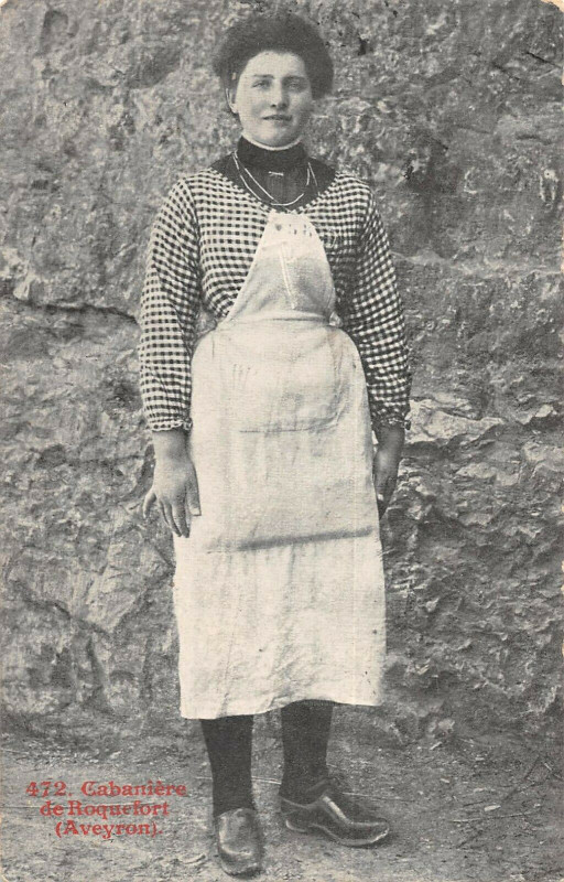 Carte postale ancienne Cabaniere De Roquefort