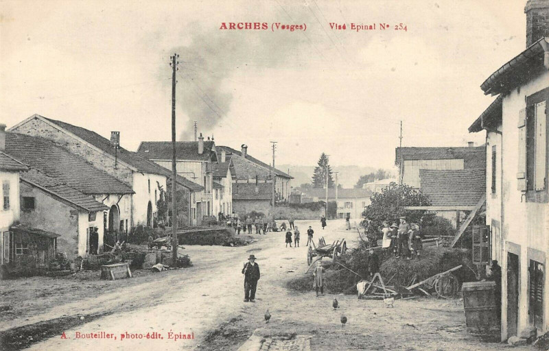 Carte postale ancienne Arches Vosges à Arches