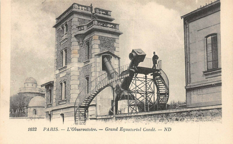 Carte postale ancienne L'Observatoire - Grand Equatorial Condé à Paris 14e